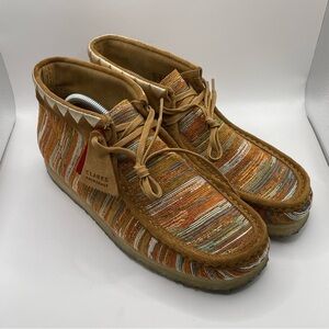 Clarks Multicolor Striped Men's Shoes